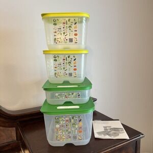 4 Pc. Tupperware Fridgesmart Containers 4 Piece Set Stackable 2020 ACE System